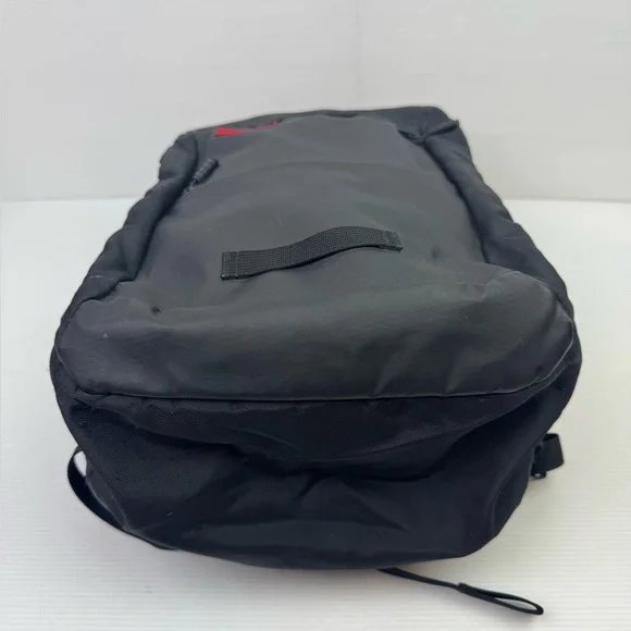 Timbuk2 Backpack OS Black Red Zippers Slim laptop travel commuter READ FLAWS - Picture 5 of 16